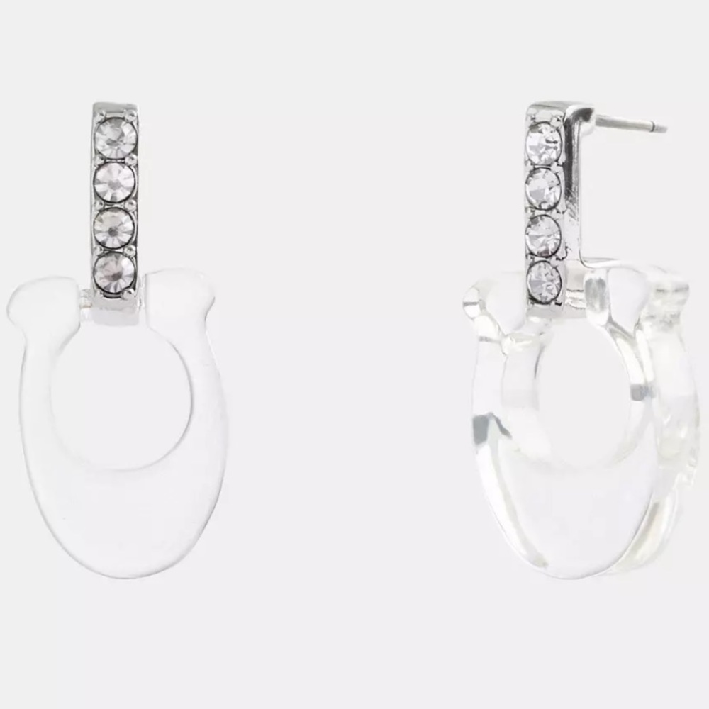 COACH Hypoallergenic Earrings - Picture 1 of 6